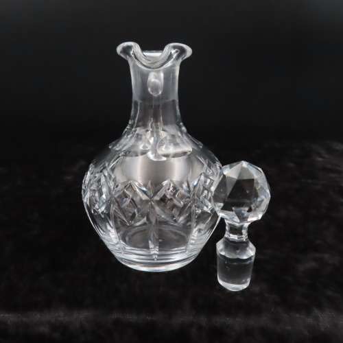 Webb Corbett Crystal Vinaigrette Decanter