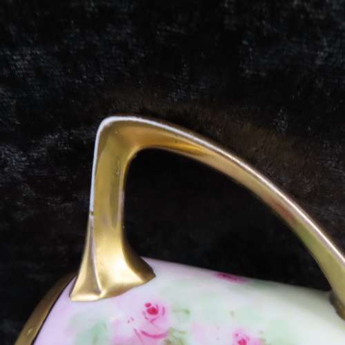 Hutchenreuter Bavaria 21 Piece  Hand Painted Tea Set.