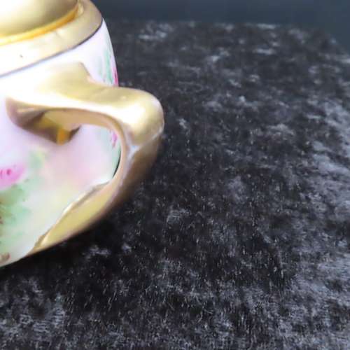 Hutchenreuter Bavaria 21 Piece  Hand Painted Tea Set.