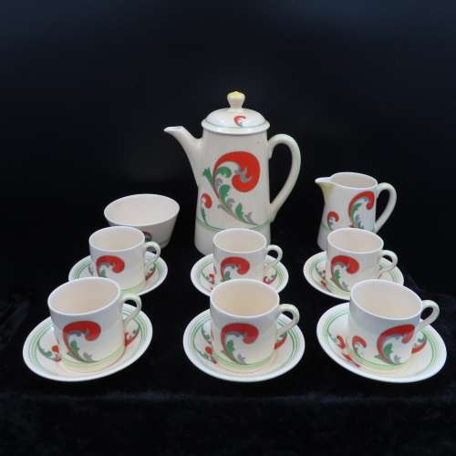 Royal Doulton Demitasse 15 Piece Coffee Set. `Lynn`