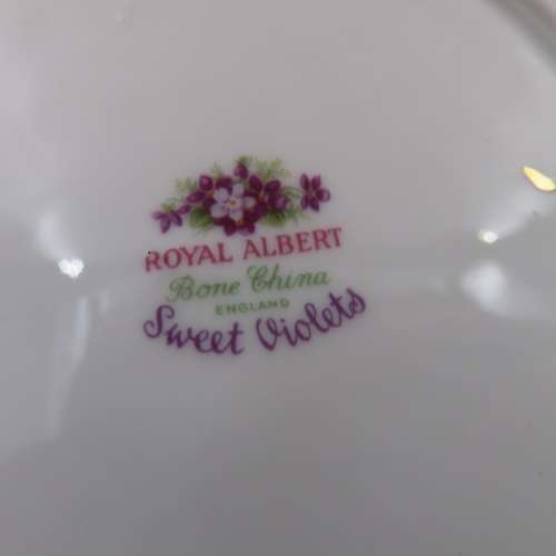 Royal Albert `Sweet Violets` Tea Trio