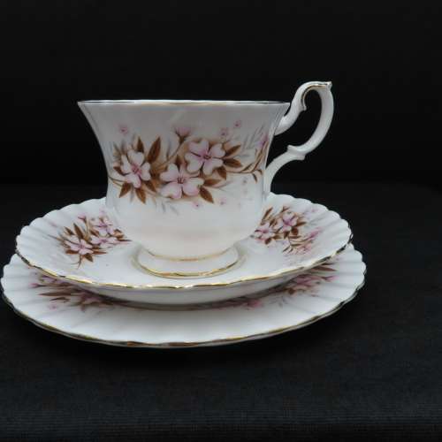 Royal Albert Spring Song Tea Trio