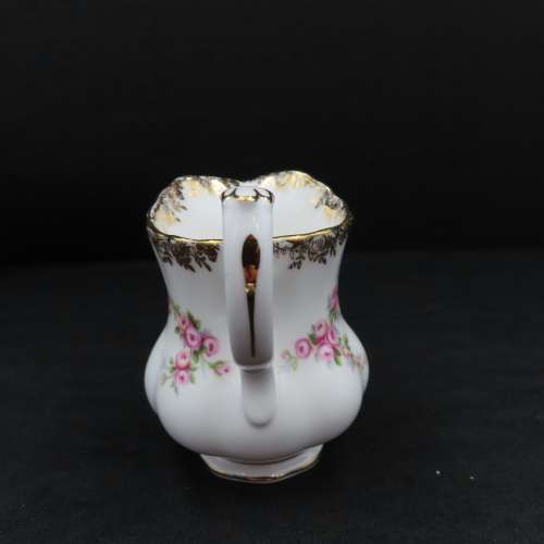 Royal Albert Dimity Rose Coffee Creamer & Sugar Bowl