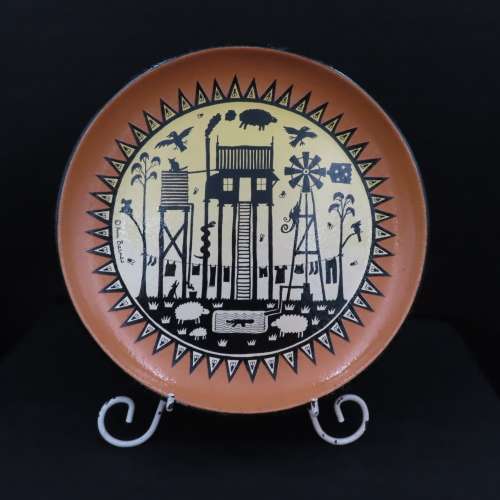Australian Wall Plate Krakka Yakka `On The Farm`
