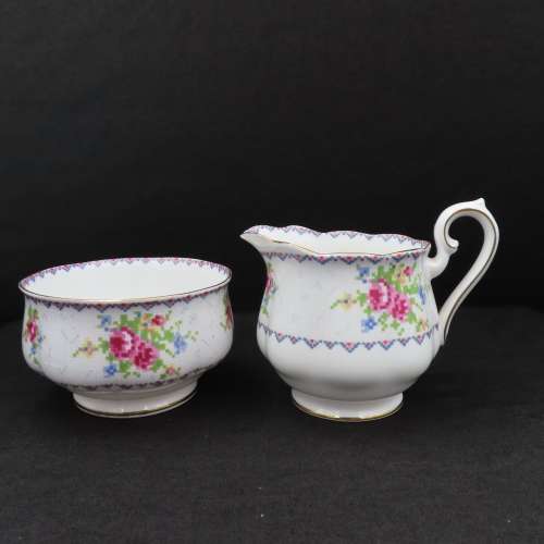 Royal Albert Petit Point 22 Piece Tea Set.