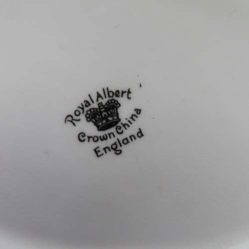 Royal Albert Crown China Unnamed 23 Piece Tea Set