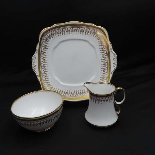 Royal Albert Crown China Unnamed 23 Piece Tea Set