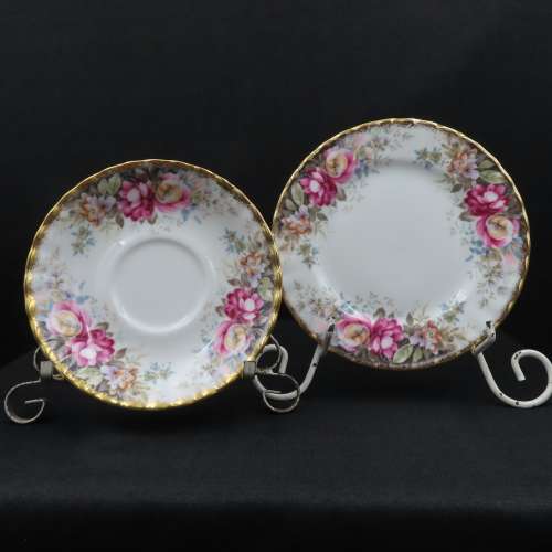 Royal Albert Autumn Rose Tea Trio