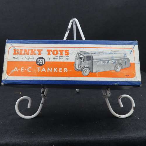 Dinky Toy Empty Box #591 A.E.C. Tanker
