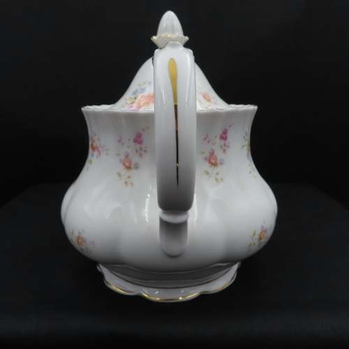 Royal Albert Peach Rose Large Tea Pot.