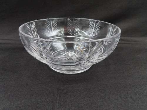 Stuart Crystal Vintage Salad Bowl Etched