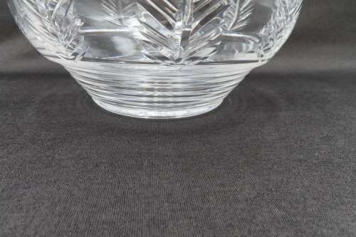 Stuart Crystal Vintage Salad Bowl Etched