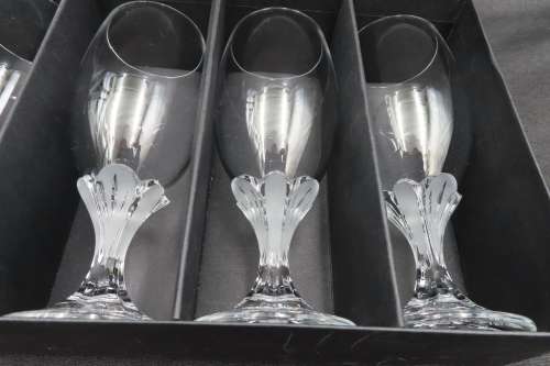 Crystal & Glass Boxed Wine Glasses