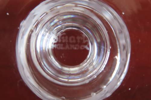 Stuart Crystal Goblet - Limited Edition - Cunard - Queen Elizabeth 2nd - January 1969 No 448