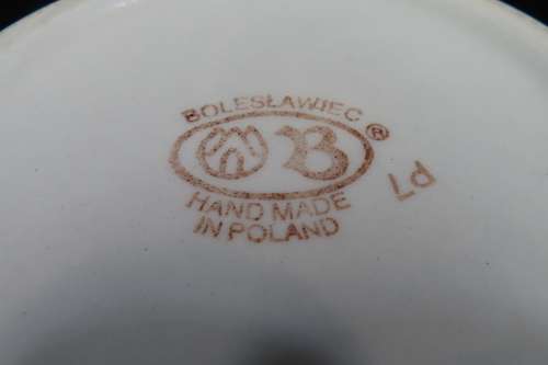 Boleslawiec Poland Hand Made Bowl