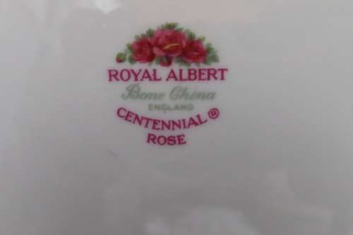 Royal Albert Centennial Rose 21 Piece Tea Set.