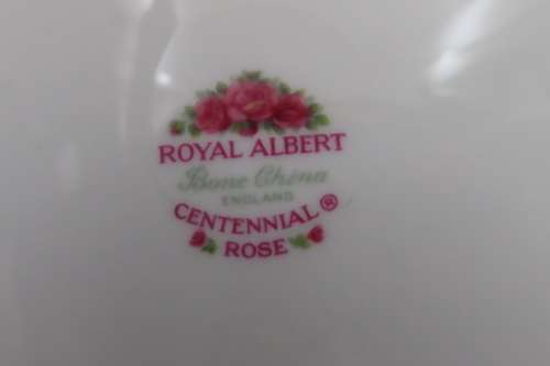 Royal Albert Centennial Rose 21 Piece Tea Set.