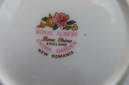 Royal Albert China Garden New Romance Trio
