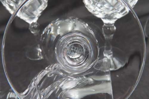 Stuart Crystal Wine Glasses x 5