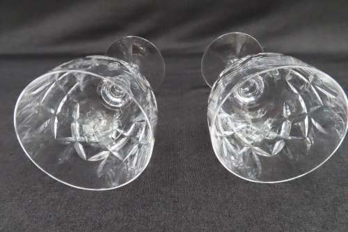 Stuart Crystal Wine Glasses x 5