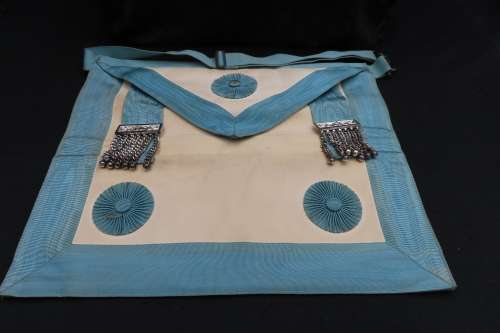Vintage Masonic Craft Master Mason Apron