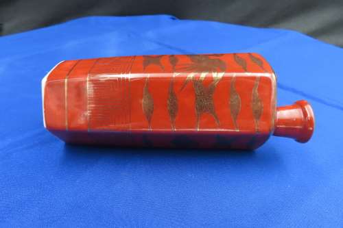 Japanese Whistling Bird Sake Decanter & 5 Cups.