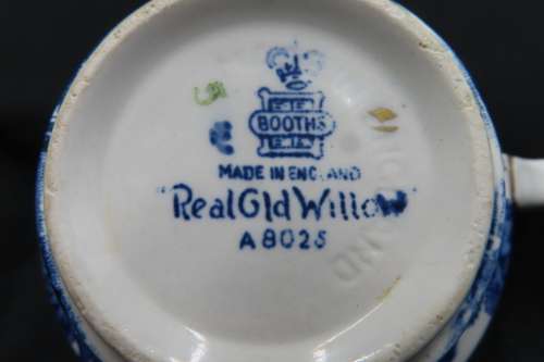 Booths Real Old Willow Breakfast Cups x 3