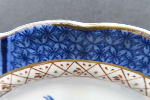Booths Real Old Willow Cake Plates x 3 (A8025)