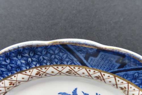 Booths Real Old Willow Cake Plates x 3 (A8025)