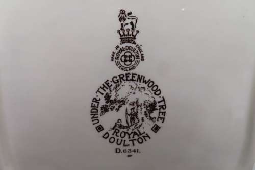Royal Doulton Under The Greenwood Tree D6341 Bowl