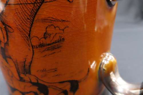 Arthur Wood `Ye Olde Coaching & Hunting Days` Tankard.