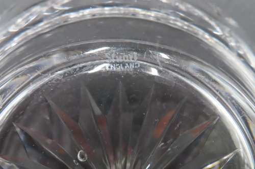 Stuart Crystal Vintage Fruit/Salad Bowl.