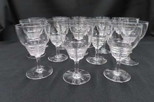 Stuart Crystal Liqueur Glasses x 16