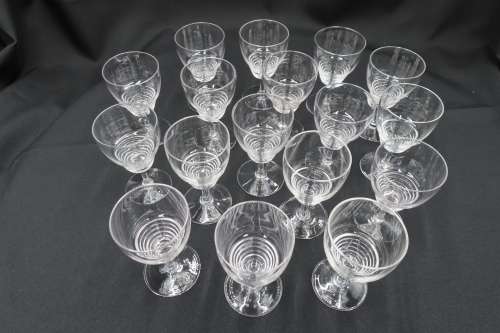 Stuart Crystal Liqueur Glasses x 16
