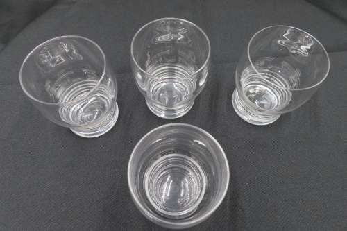 Stuart Crystal Glasses x 4