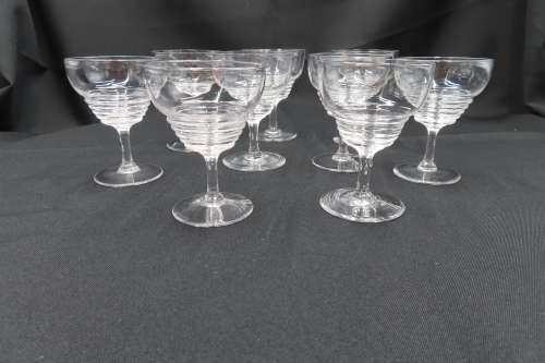Stuart Crystal Vintage Liqueur Glasses x 9