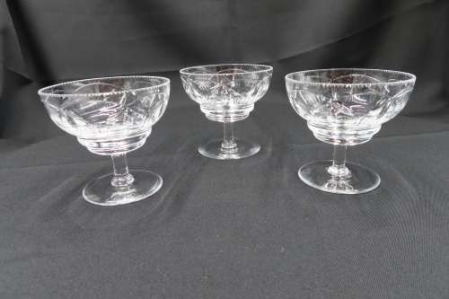 Webb Corbett Vintage Glasses x 3