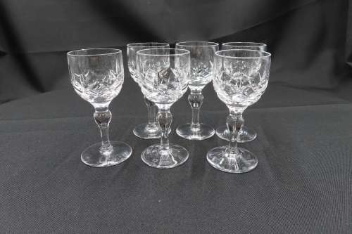 Stuart Crystal Liqueur Glasses x 6 (small)