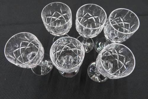 Stuart Crystal Liqueur Glasses x 6 (small)