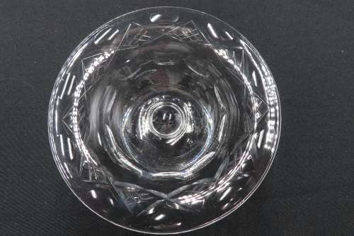 Webb Corbett Crystal Bon Bon Dish.