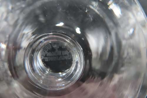 Webb Corbett Crystal Bon Bon Dish.