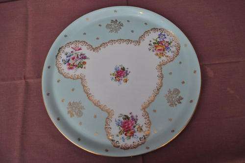 Goudeville Limoges Cake Plate