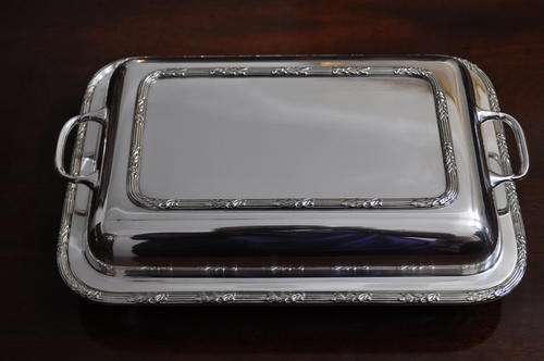 Silver Plated (EPNS) Lidded Serving Dish