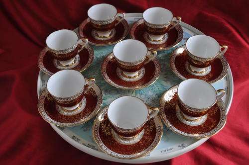 Royal Stafford Set of 8 Coffee Duo's
