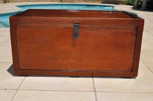 Solid Wood Kist  / Coffee Table / In Excellent Condition .  (Collections Only)