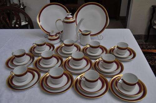 Czechoslovakia Complete 12 Setting Tea Set ( 41 Piece)