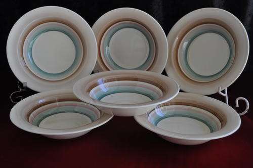 Suzie Cooper 6 x Dessert Bowls