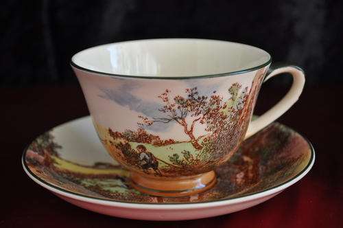 Royal Doulton "Rustic England" Duo  (D6297)