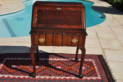 Imbuia Ball and Claw Bureau  - Collections Only !!!!!!