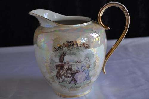 Lustre Jug - Imperial - Hand Decorated.